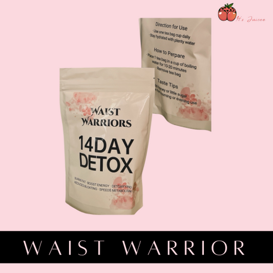 Waist Warriors Detox tea with ebook